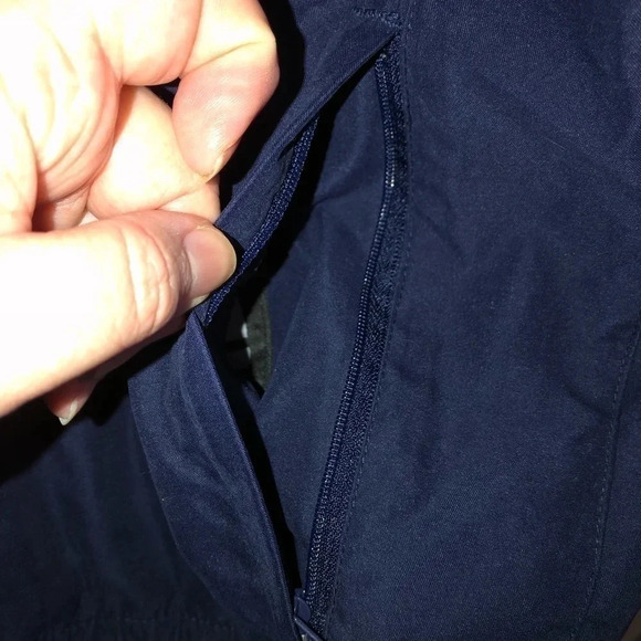 Footjoy Men’s Windbreaker Sleeveless Vest Navy Logo Golf Size XL - Picture 4 of 7